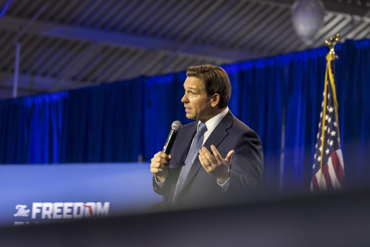 Florida Gov. Ron DeSantis. 