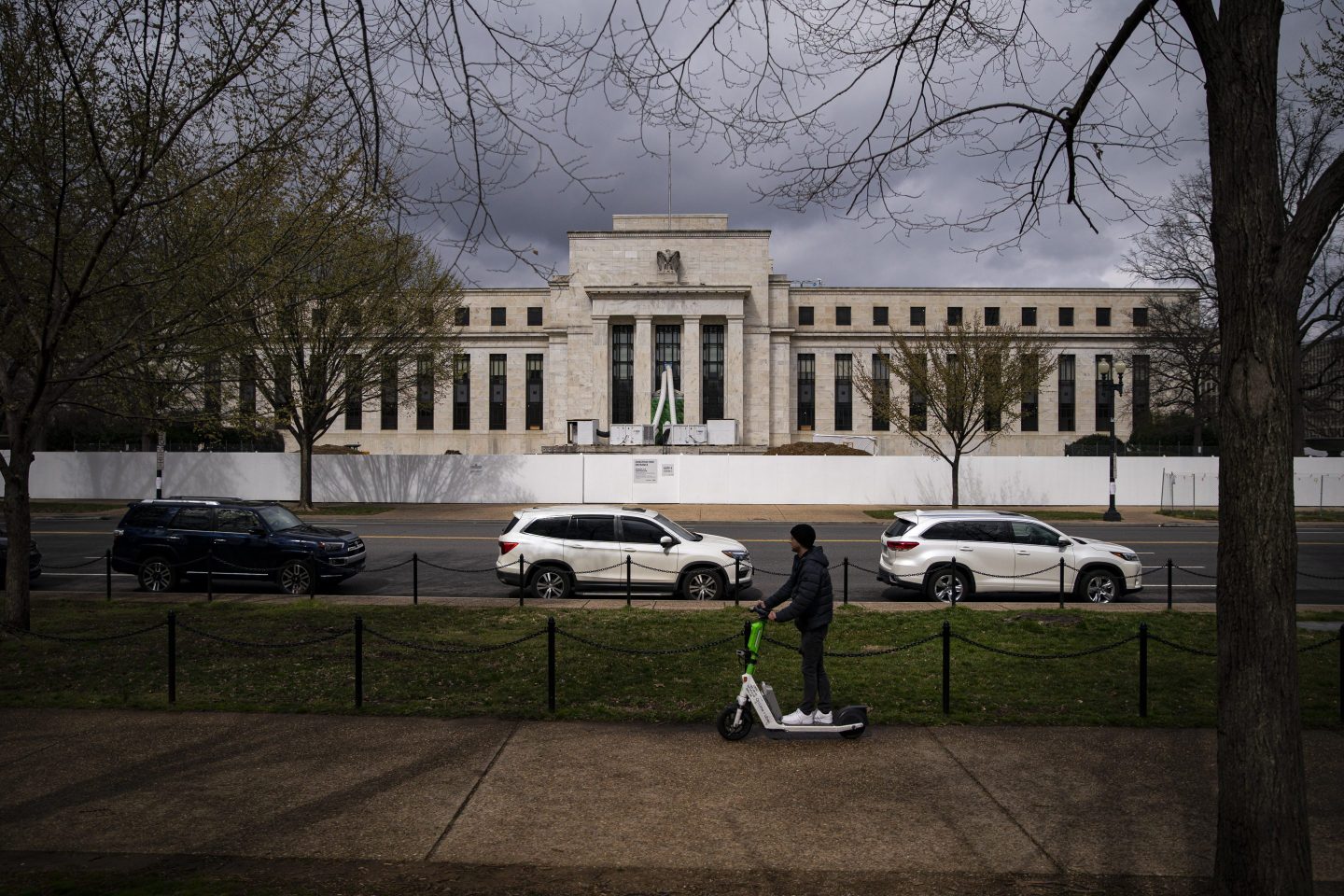 Federal Reserve Building in Washington, DC.
