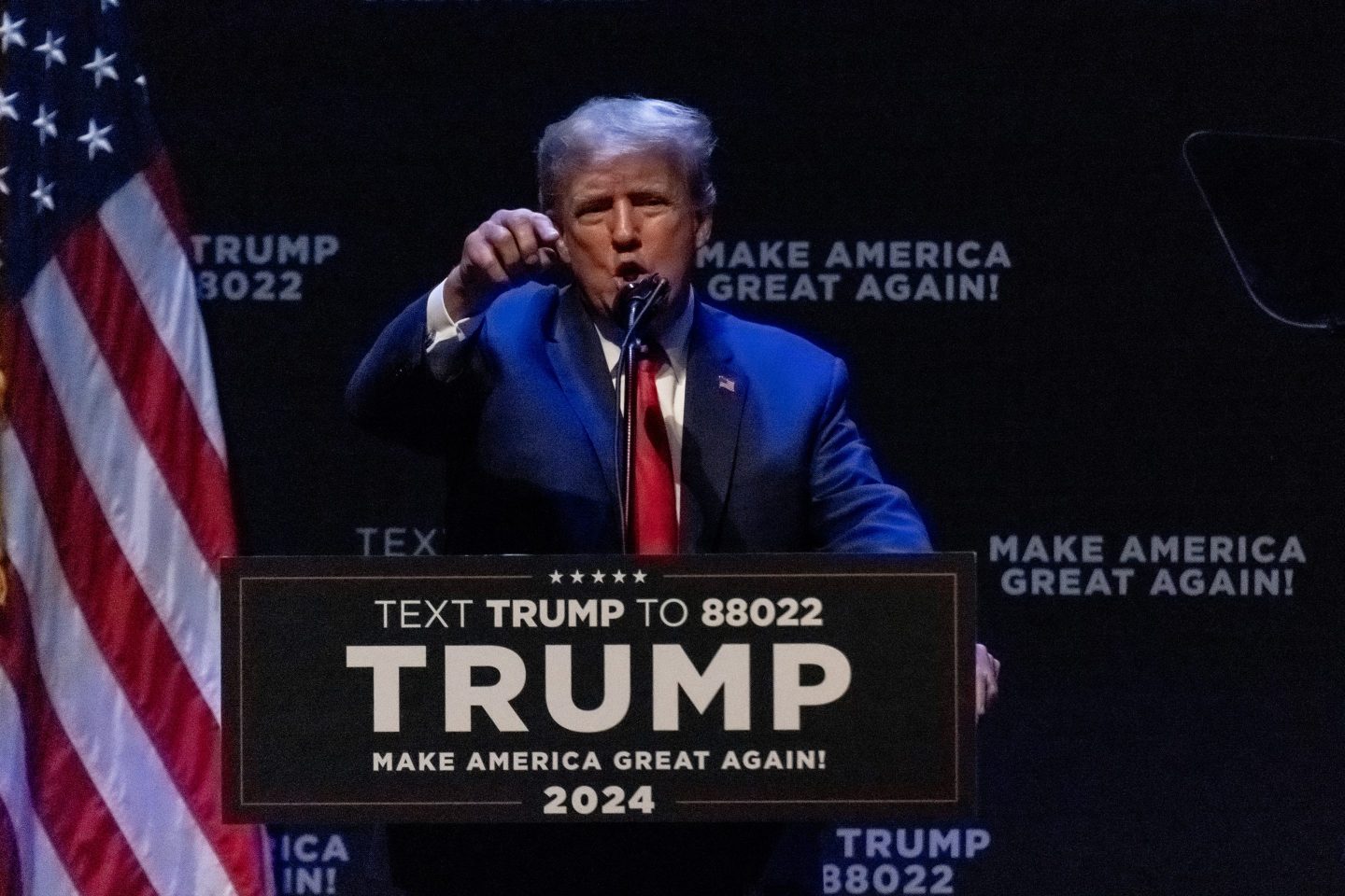 Former President Donald Trump.