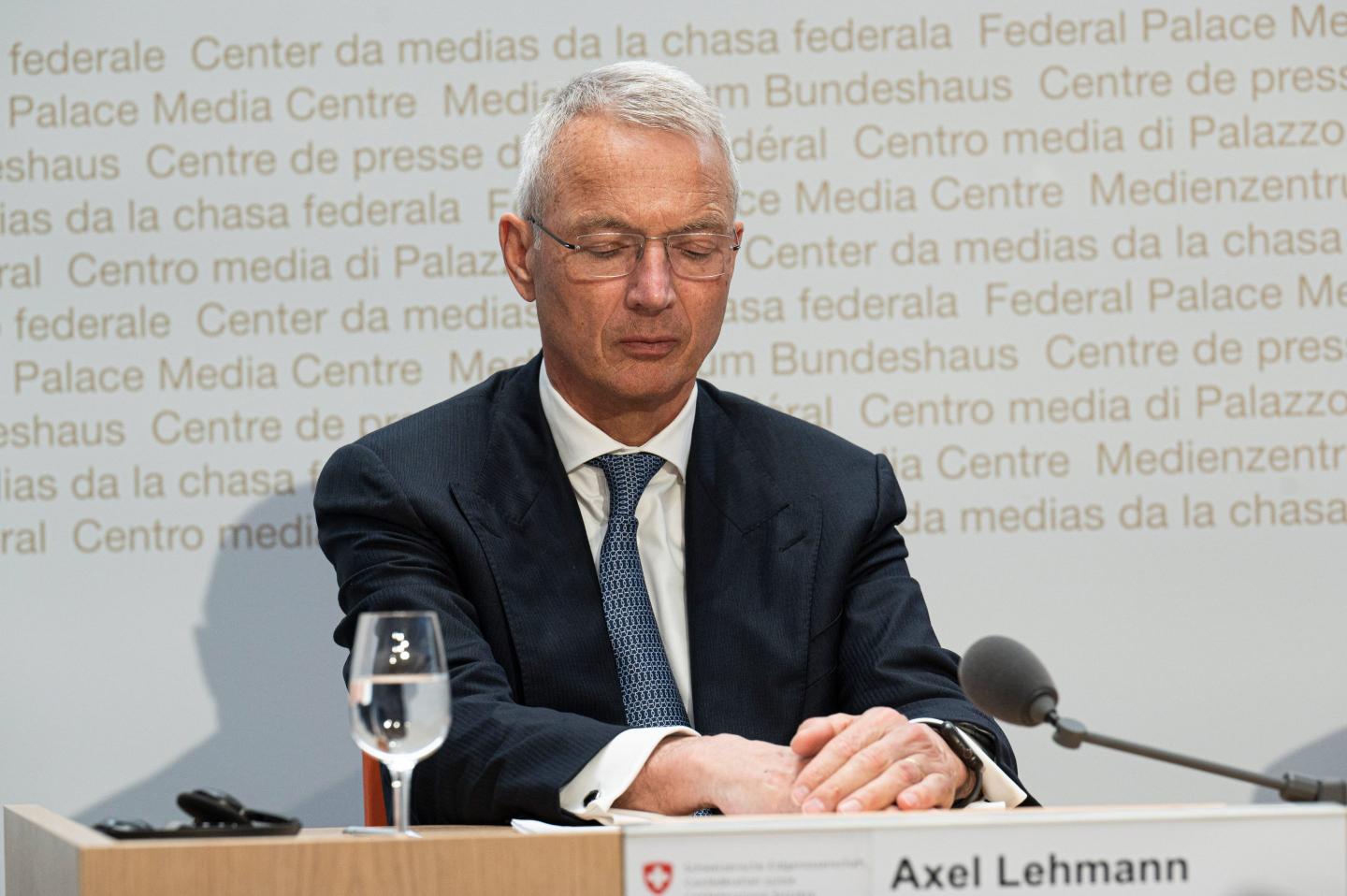 Axel Lehmann, chairman of Credit Suisse Group