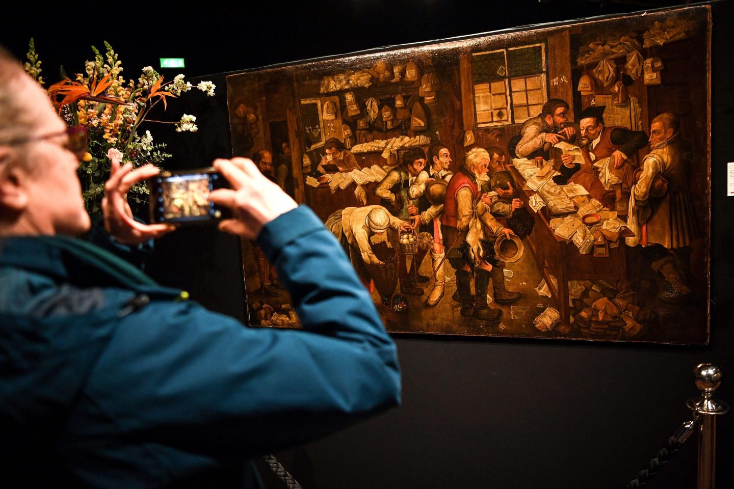 Painting by famed Flemish artist Brueghel that was assumed to be a fake and hung behind a door sells for $845,000