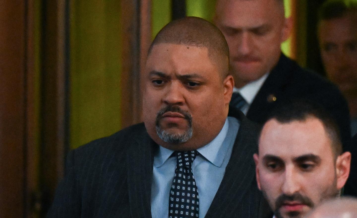 Manhattan District Attorney Alvin Bragg.