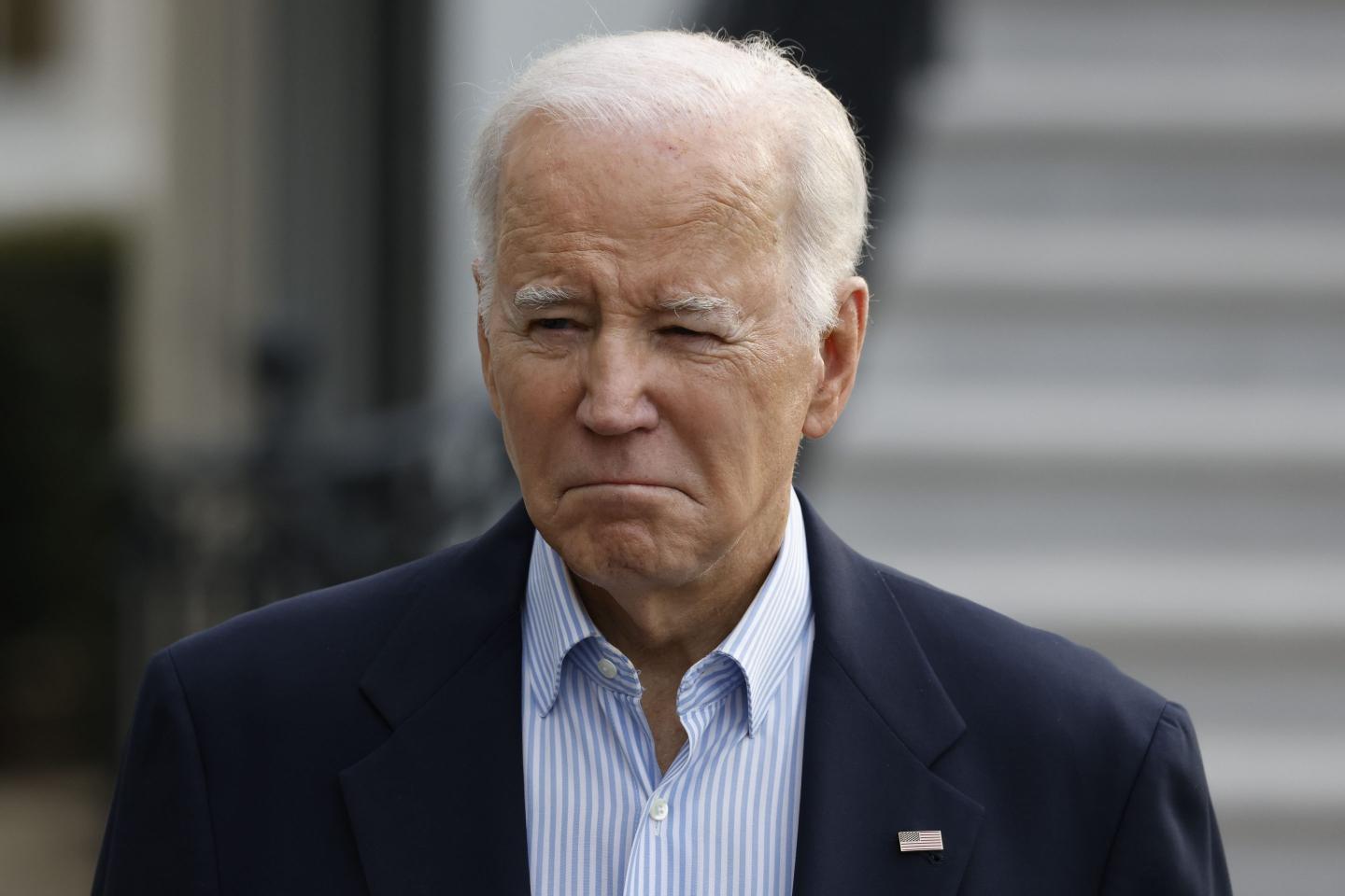 Joe Biden and his staff are all saying the same thing about Donald Trump’s indictment