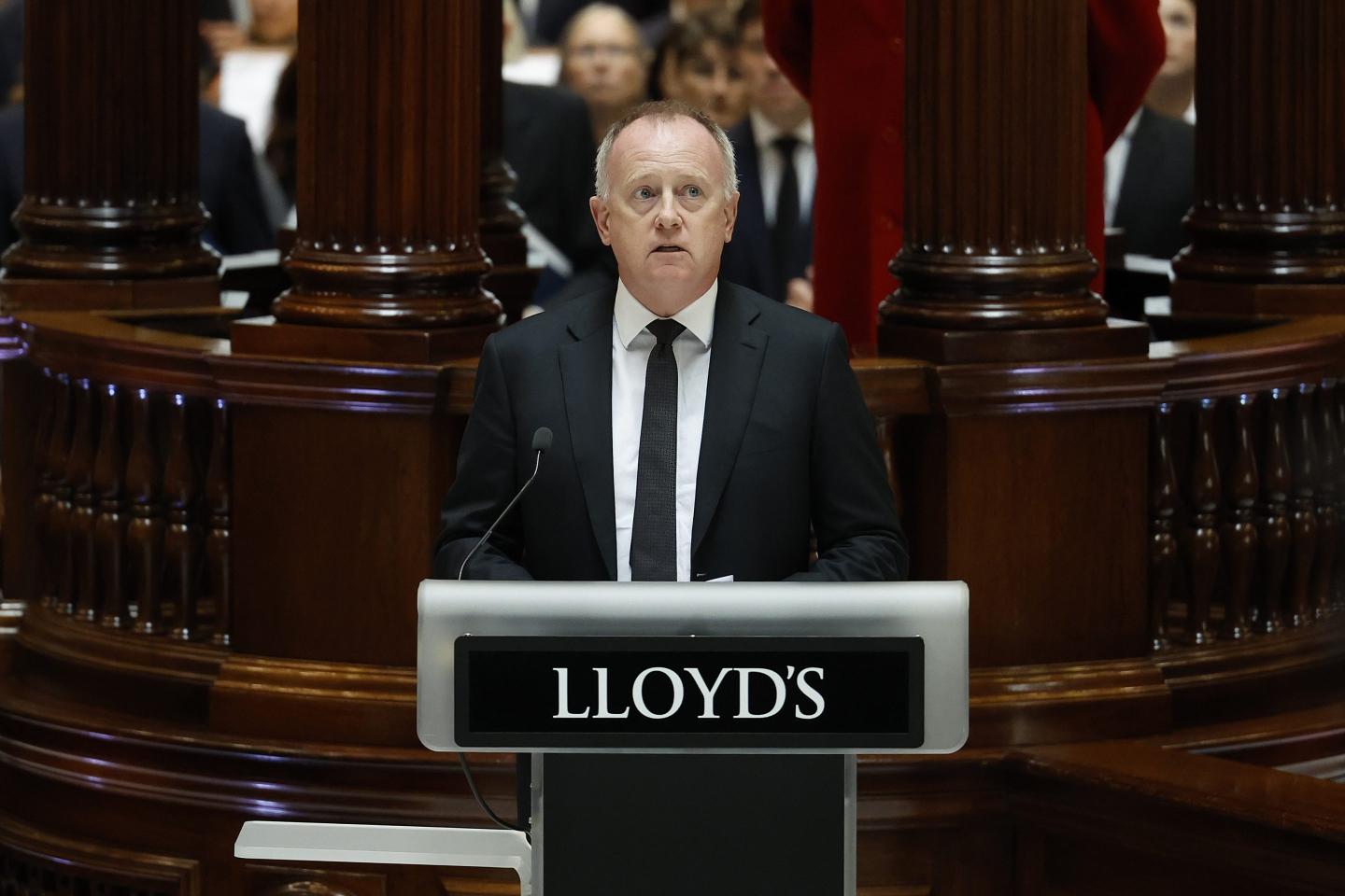A picture of Lloyd's of London CEO John Neal