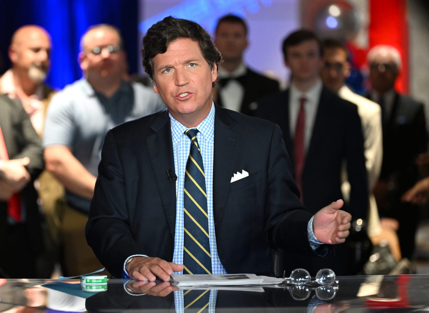 Fox producer for Maria Bartiromo and Tucker Carlson says in lawsuit that company lawyers pushed her to lie in Dominion case