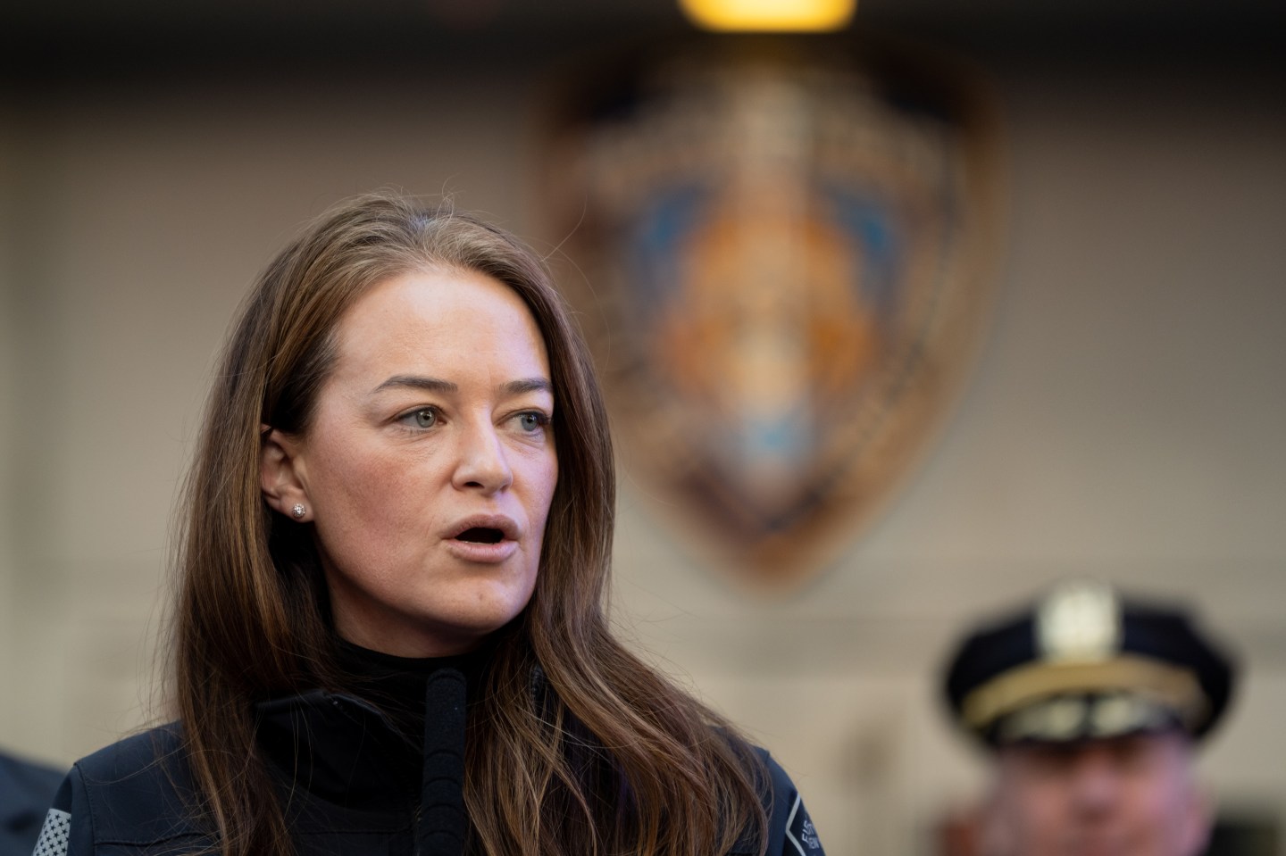 FDNY commissioner Laura Kavanagh, pictured before New Year's Eve 2022.