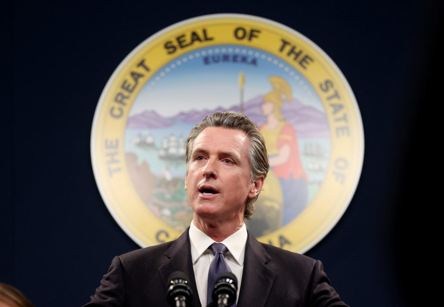 California Gov. Gavin Newsom. 