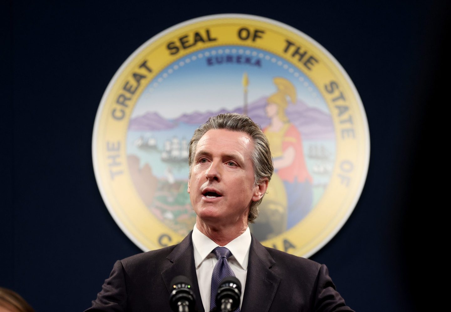 California Gov. Gavin Newsom.