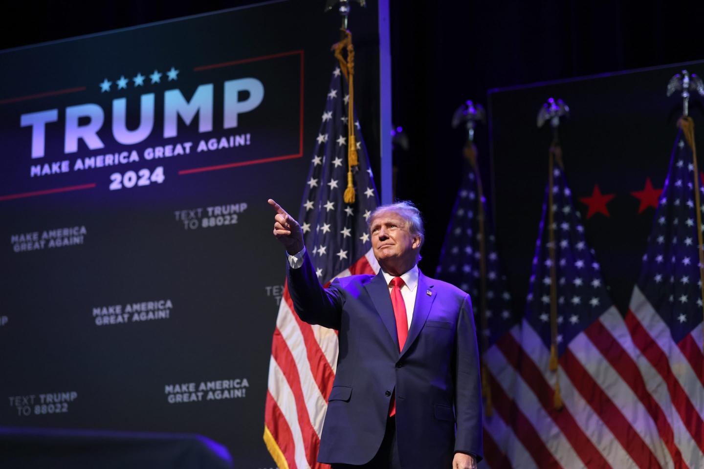 Former President Donald Trump. 
