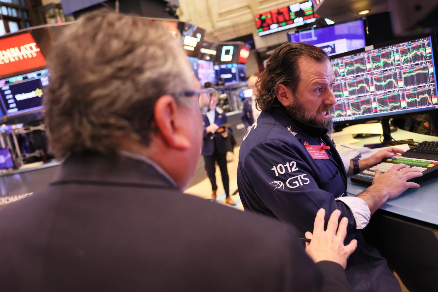 NYSE trader