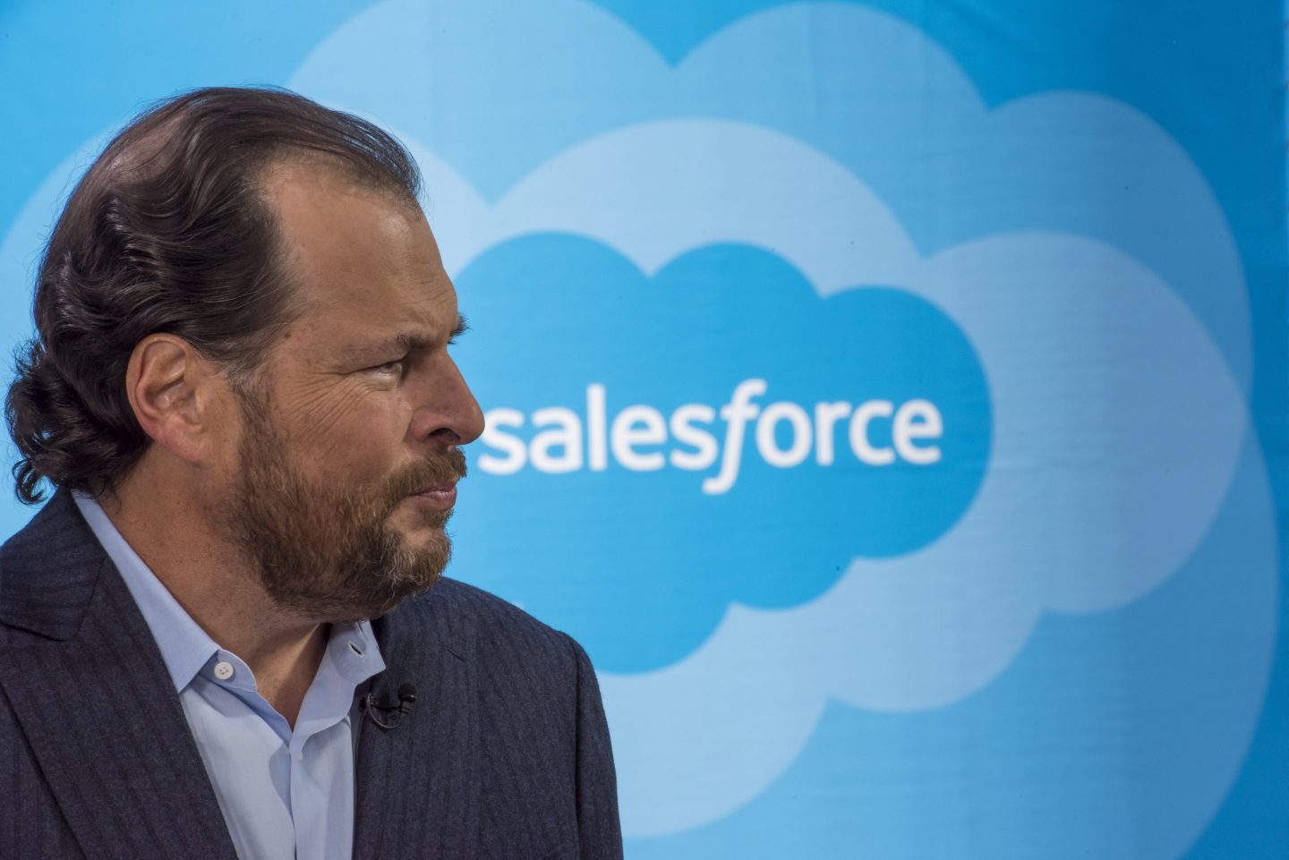 Salesforce CEO Marc Benioff.