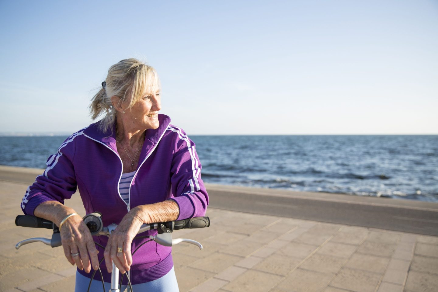 Active aging starts with having a positive attitude about getting older.