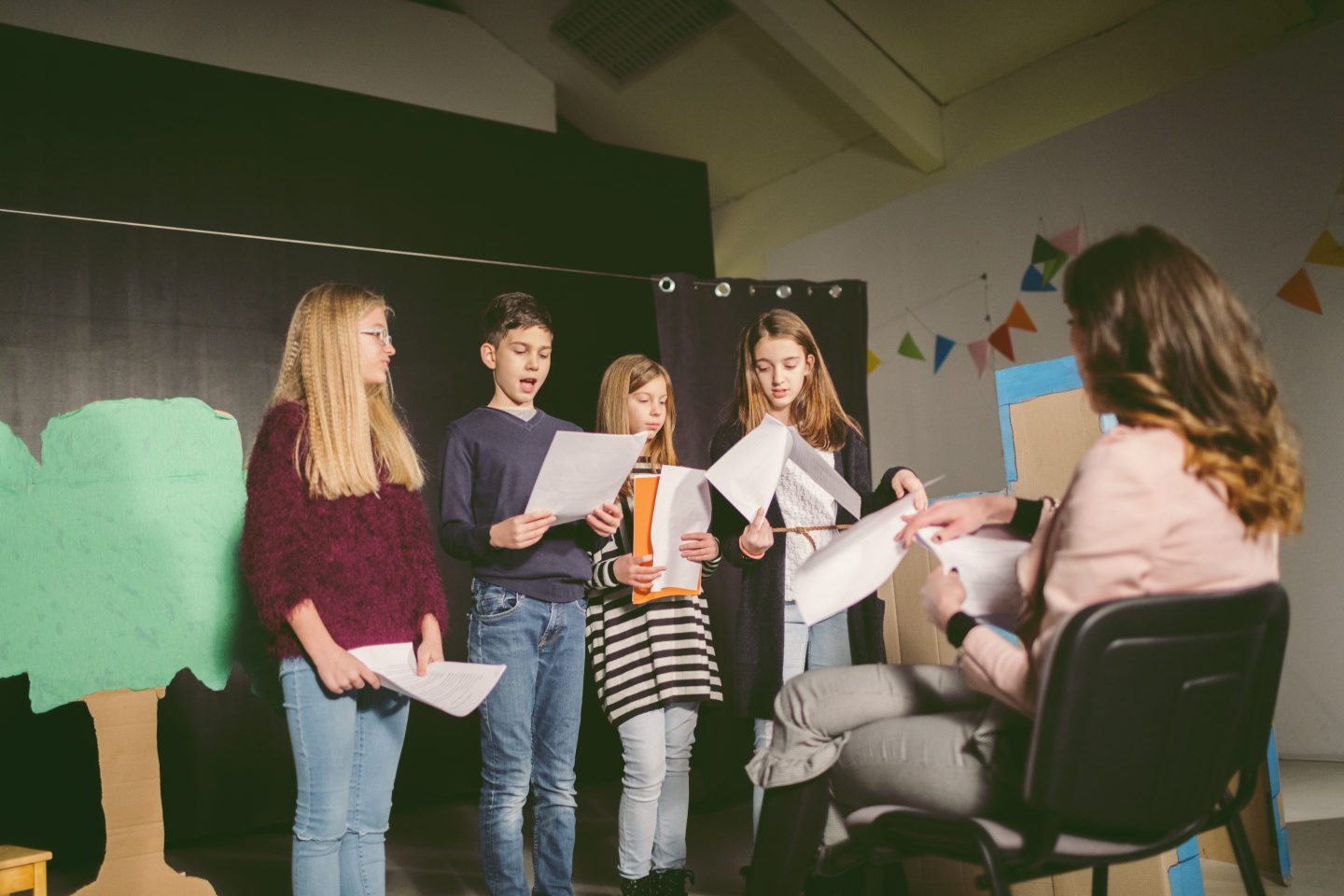 Lillie, not pictured, aspires to run her own after-school arts program. For now, she's living the side gig life.