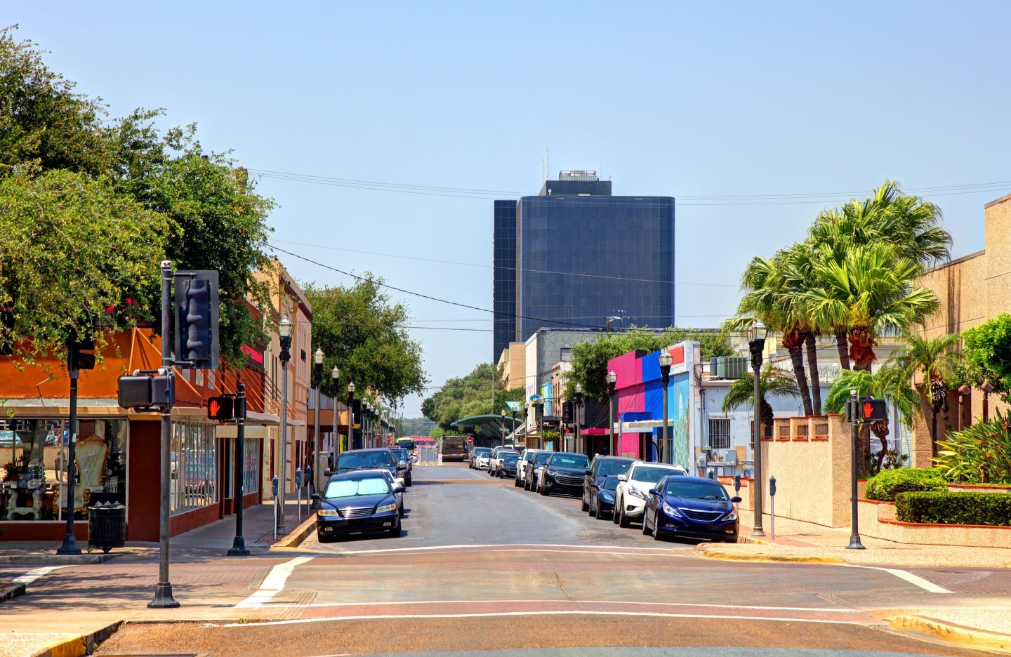 Several suburbs in McAllen, Texas (pictured), have the lowest cost of living in the U.S.