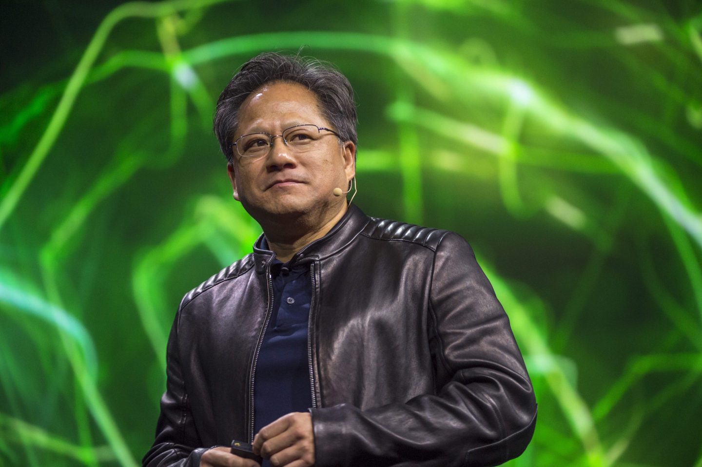 Photo of Nvidia CEO Jensen Huang.
