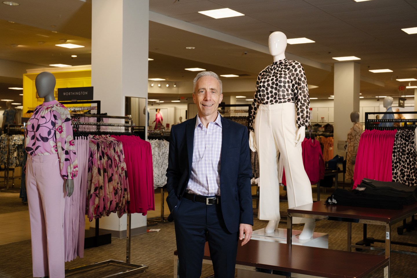 JCPenney CEO Marc Rosen at the retailer's Stonebriar Centre location in Frisco, Texas.