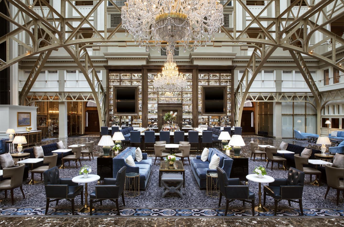 Inside the Waldorf Astoria that replaced the Trump hotel in Washington, D.C.