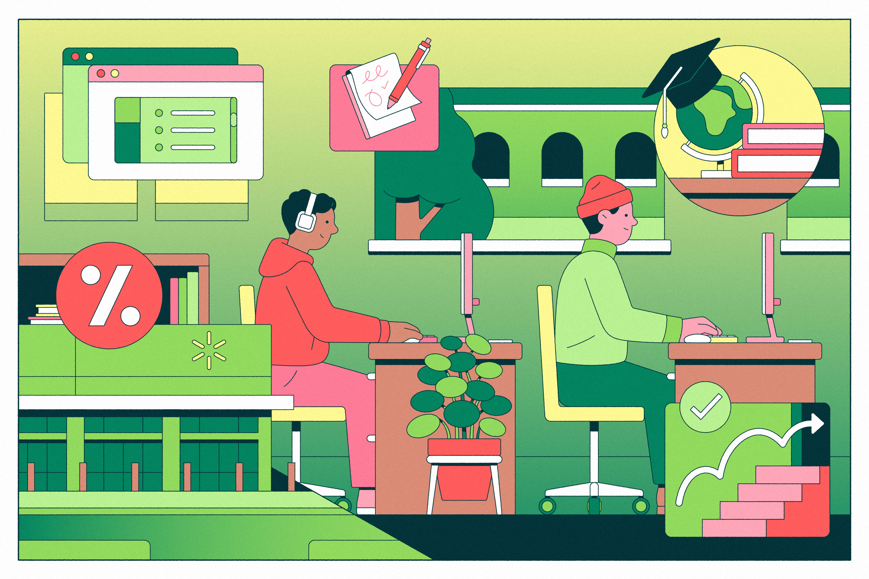 Workplace Illustration
