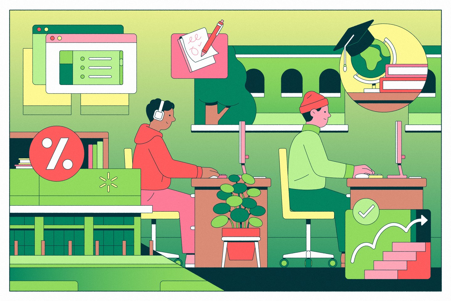 Workplace Illustration