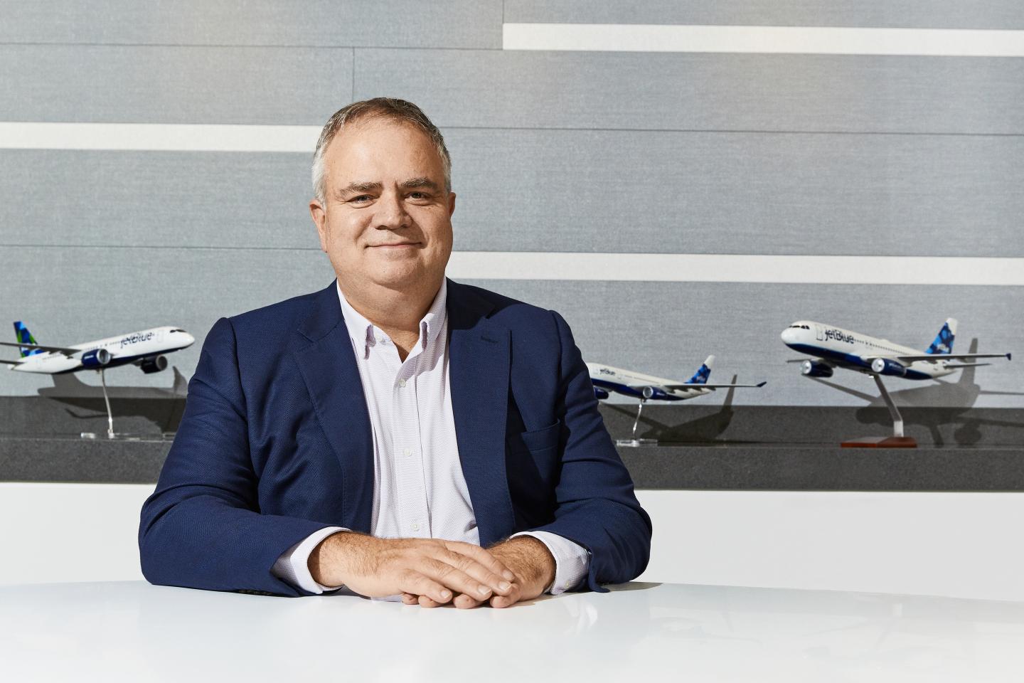 How JetBlue’s CEO plans to expand its national reach—with or without the Spirit merger