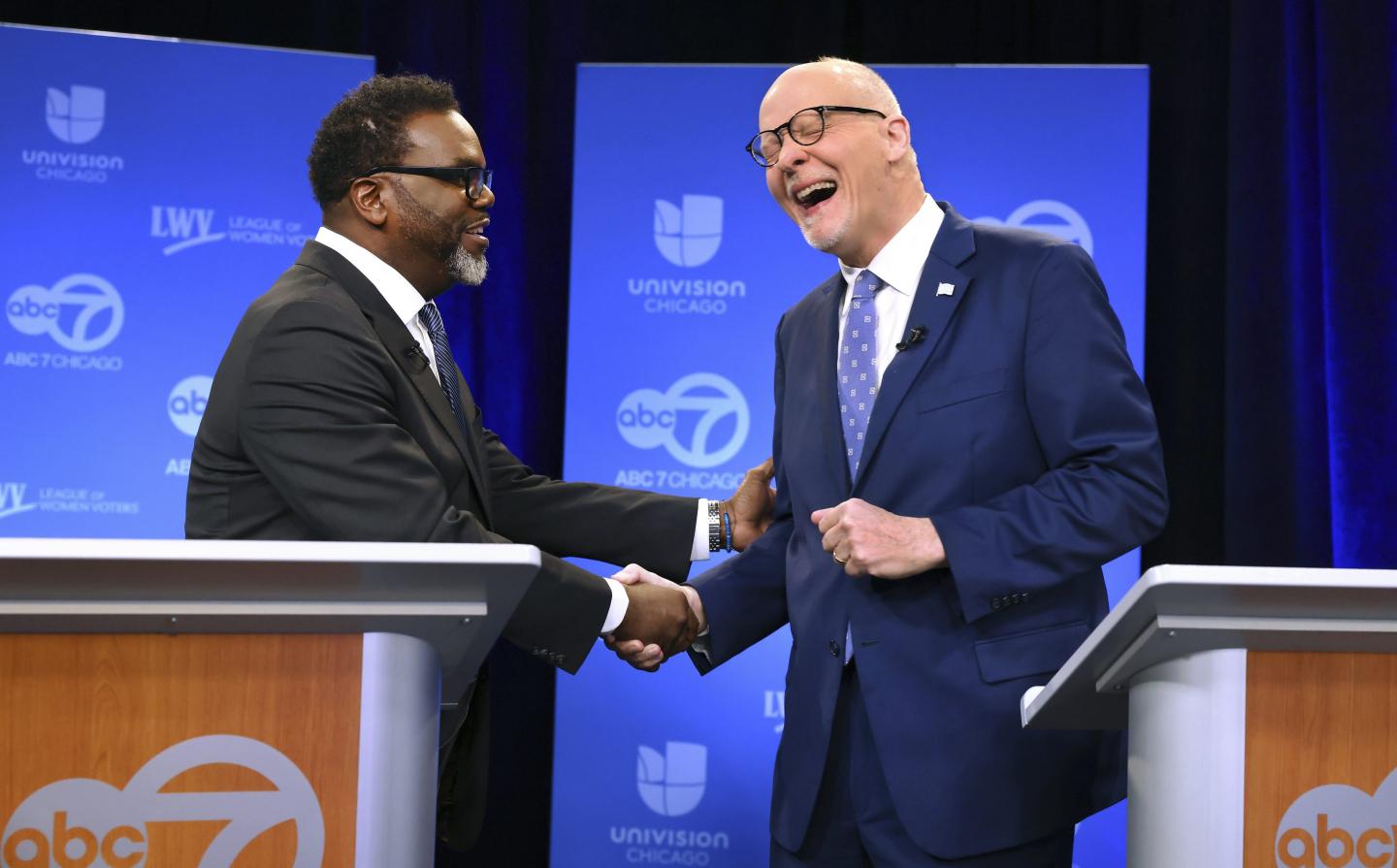 Brandon Johnson, Paul Vallas