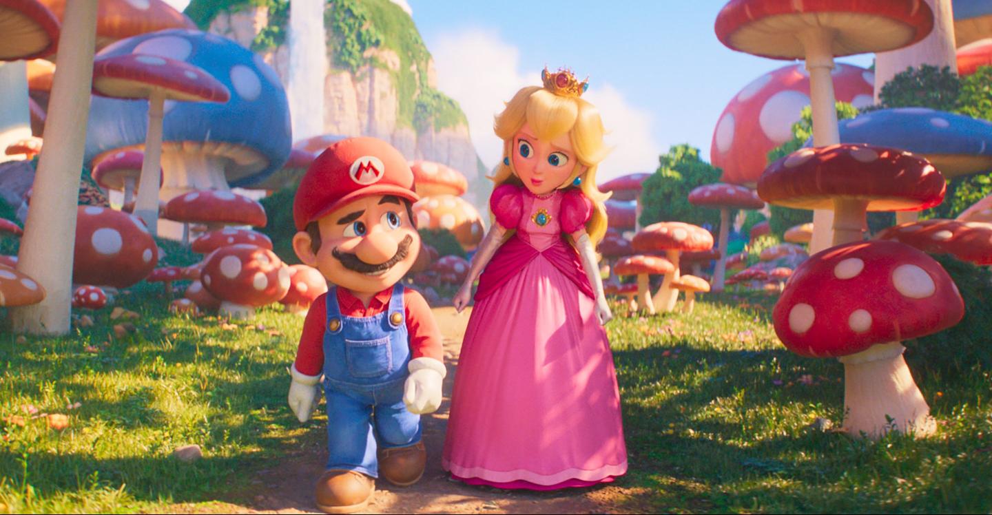 A scene from "The Super Mario Bros. Movie."