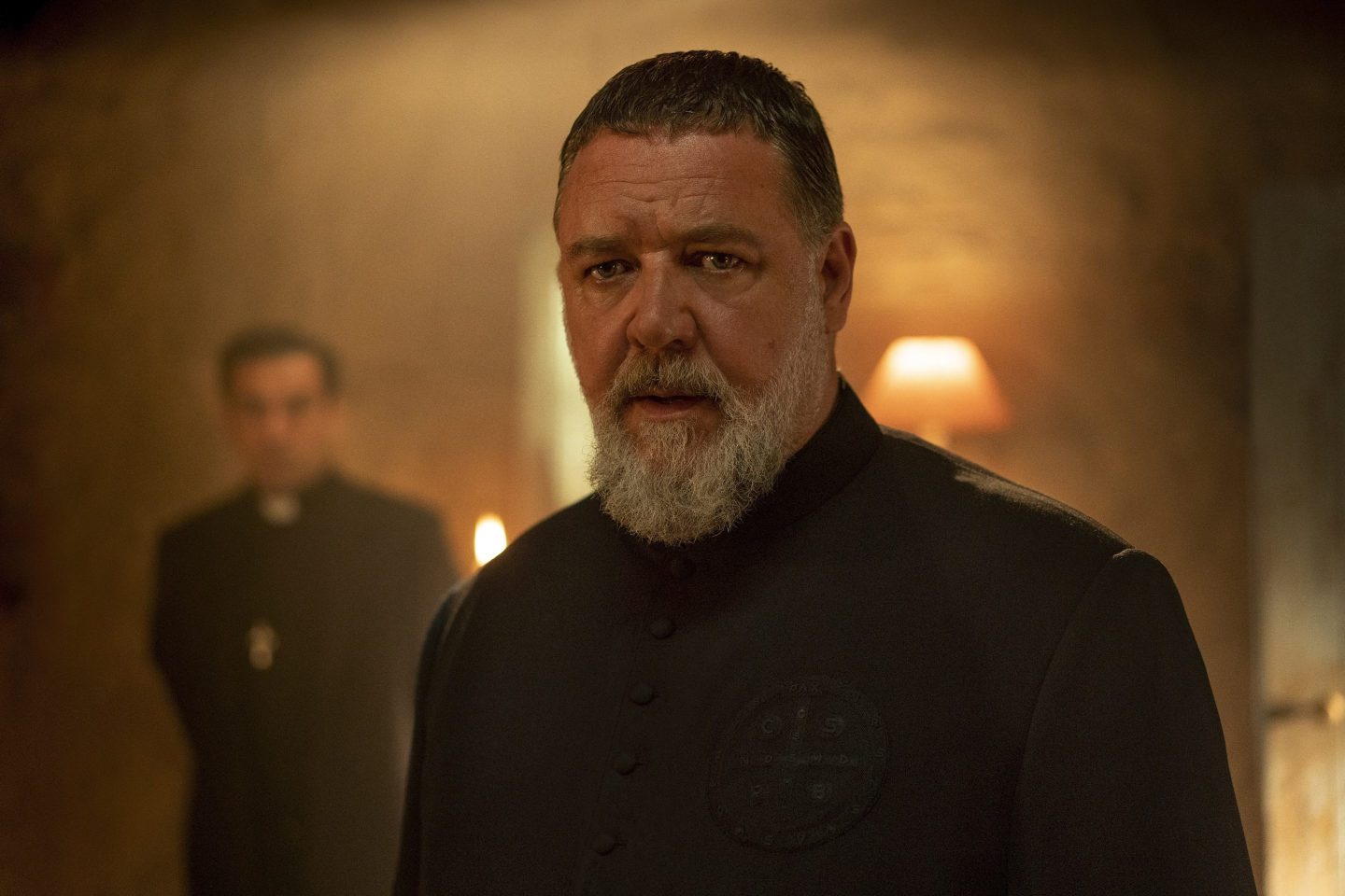Russell Crowe in The Pope's Exorcist.