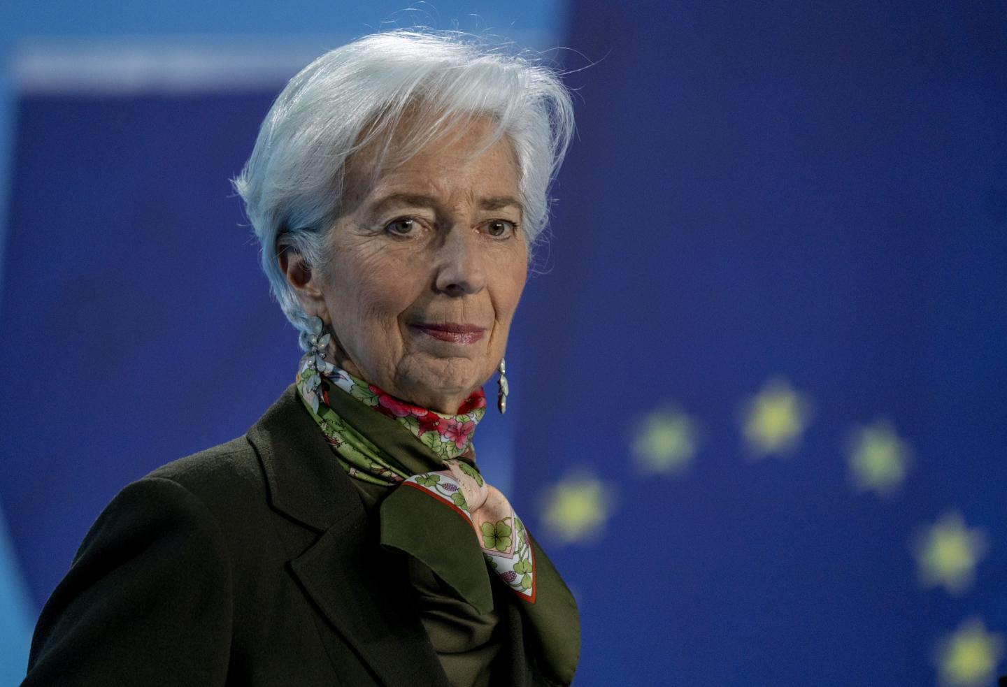 An economic showdown between the US and China could weaken growth and make inflation worse, according to the ECB chief