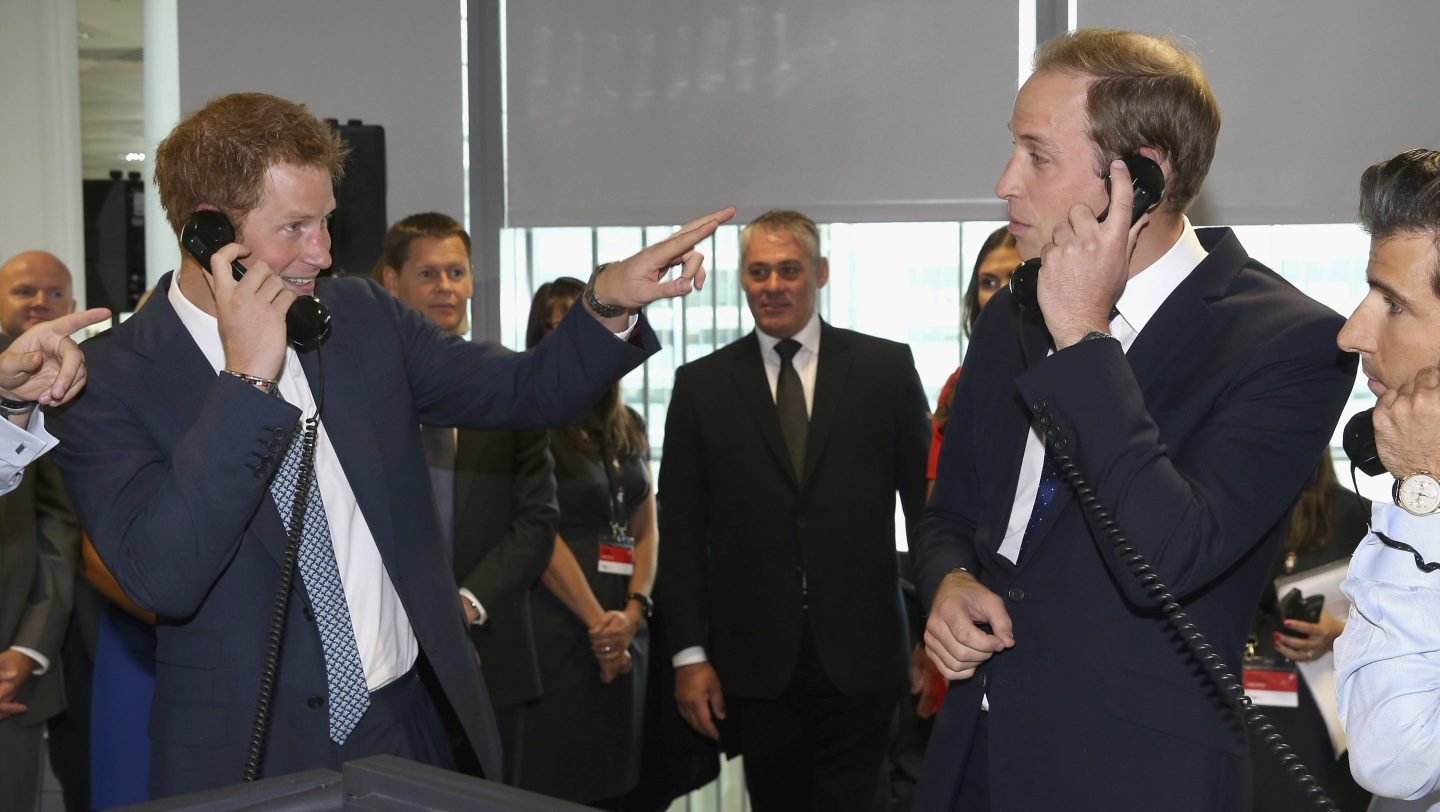Prince Harry and Prince William