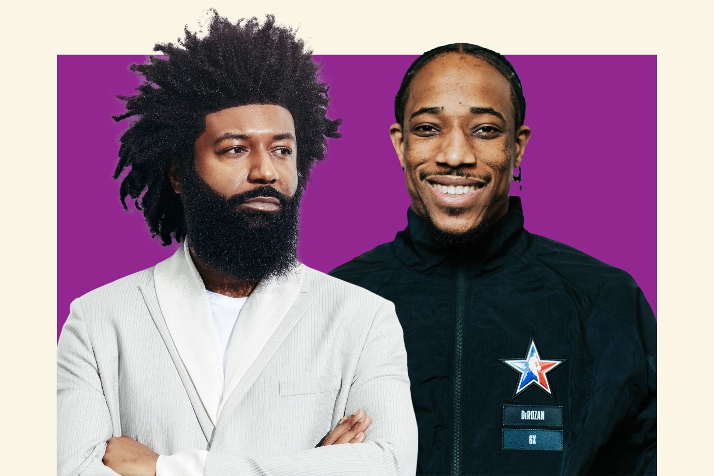 Amondo Redmond and DeMar DeRozan