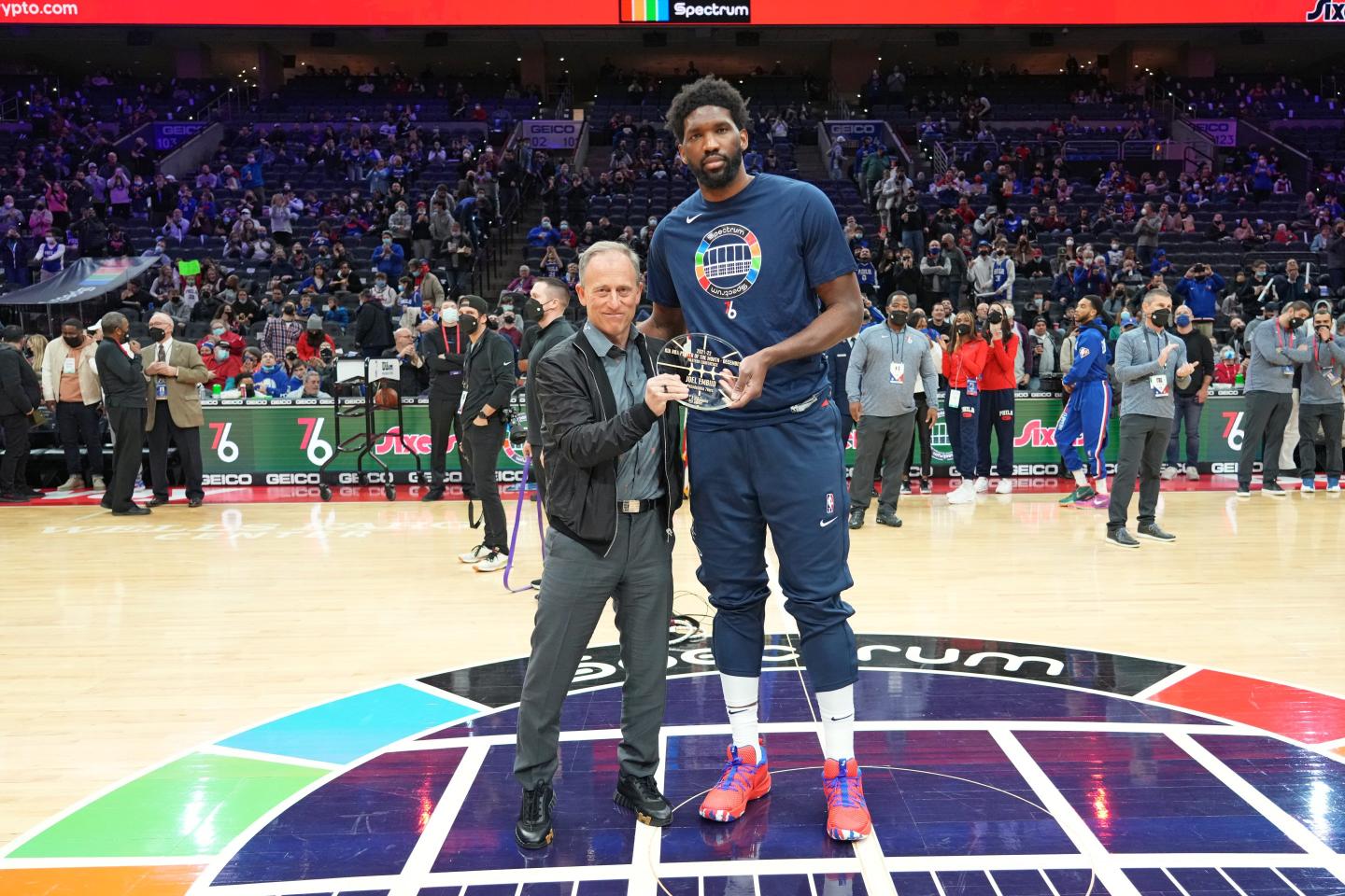 Josh Harris, Joel Embiid