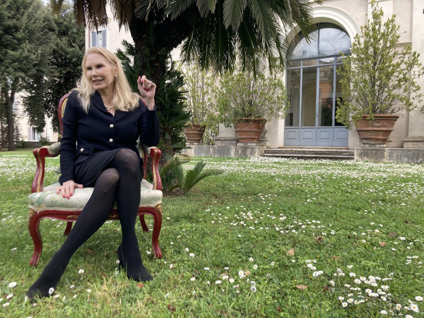 Princess Rita Jenrette Boncompagni Ludovisi.