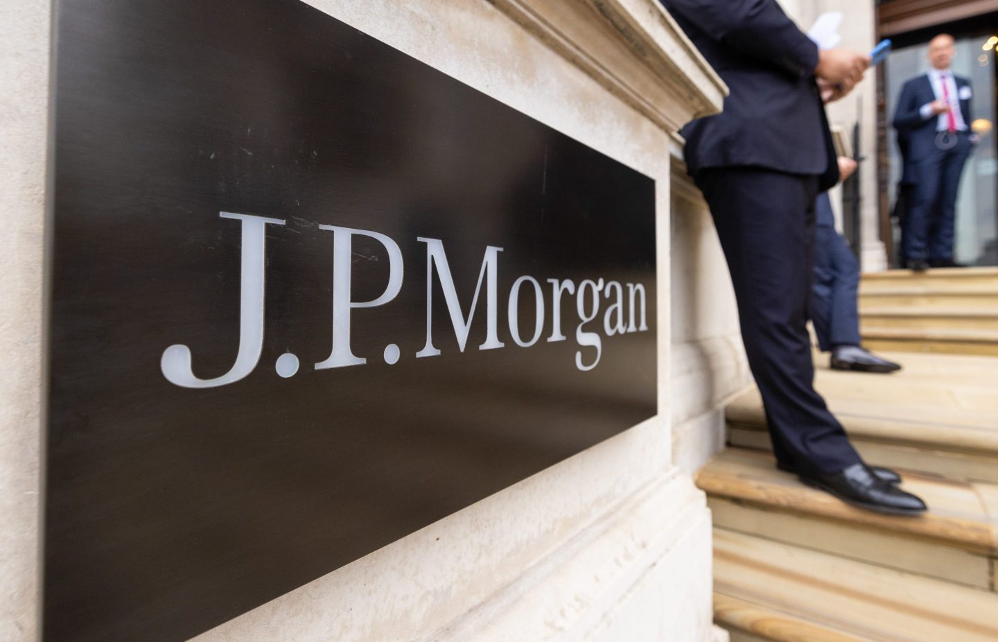 The JPMorgan Chase & Co. offices in London, U.K., on Wednesday, May 4, 2022.