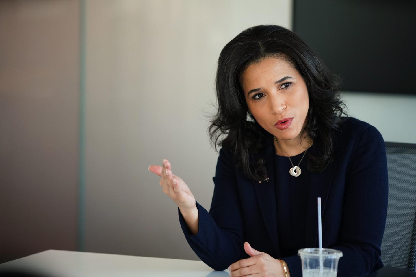 Adrienne Harris, superintendent of the New York Department of Financial Services
