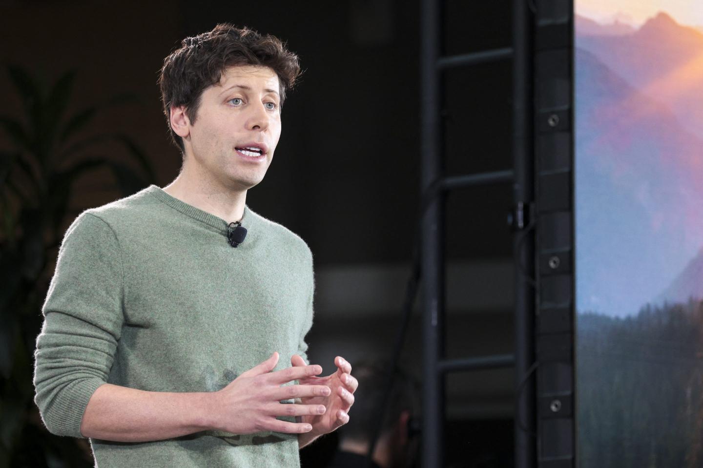 Sam Altman of OpenAI, the company that created ChatGPT.