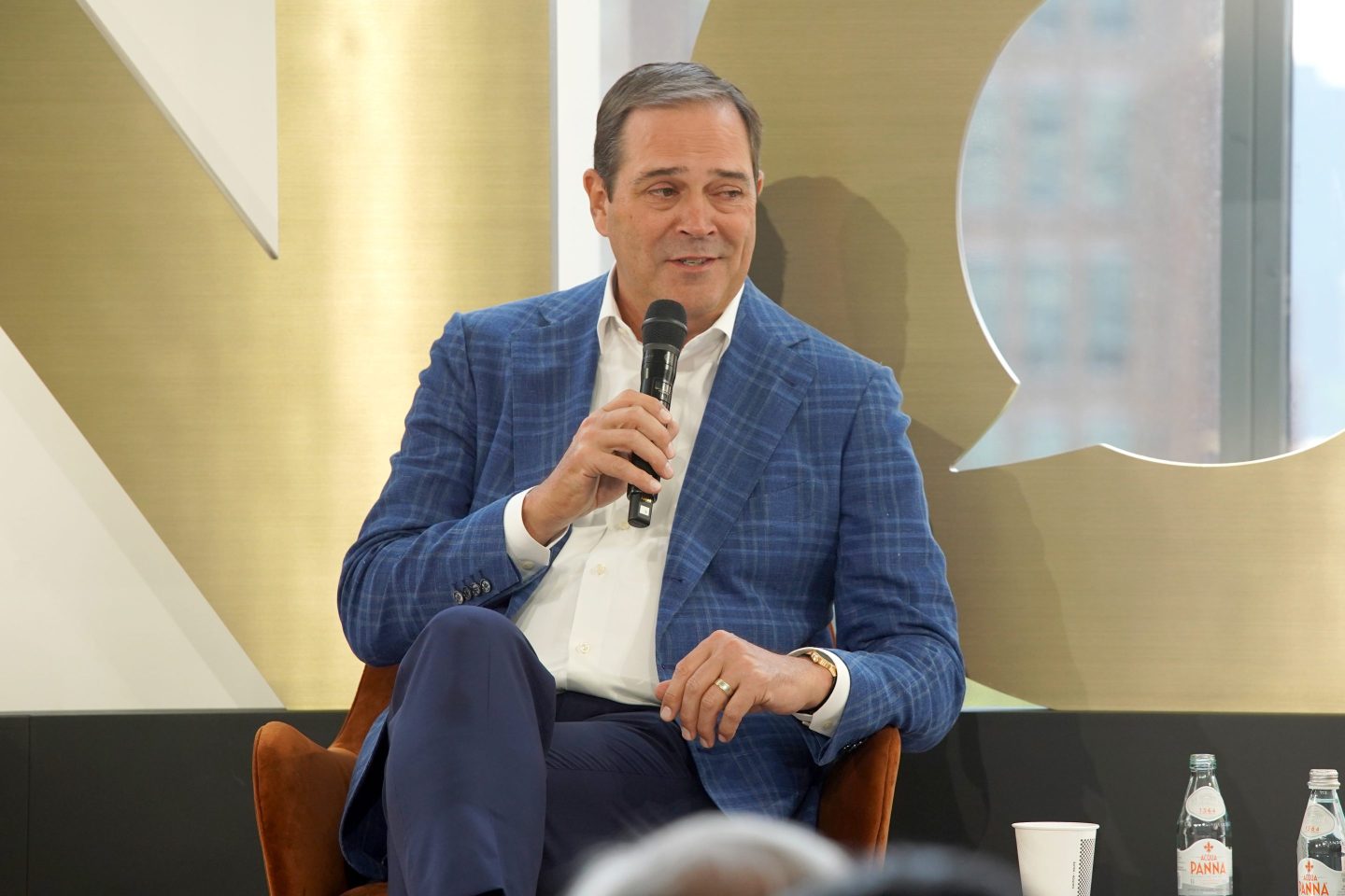 Chuck Robbins, CEO of Cisco, which topped the list for the third year in a row. 