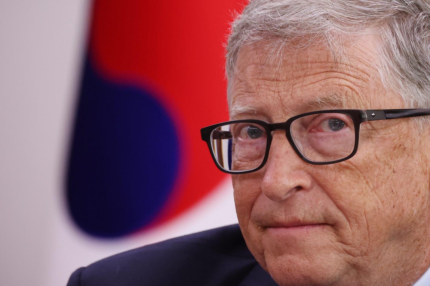Bill Gates, one of the founders of the Microsoft Corporation