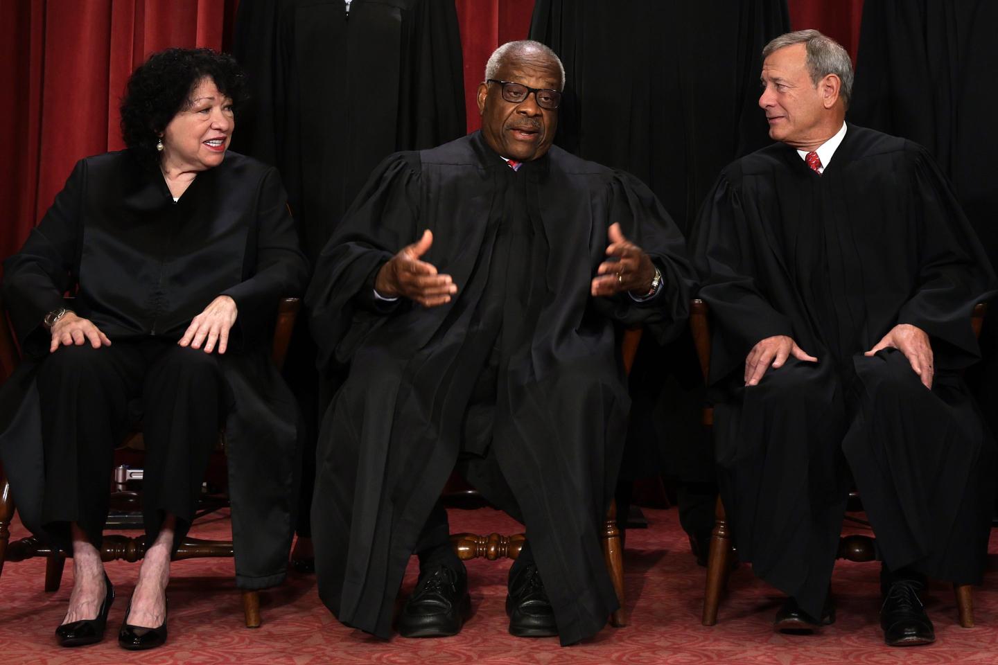 Sonia Sotomayor, Clarence Thomas, John Roberts
