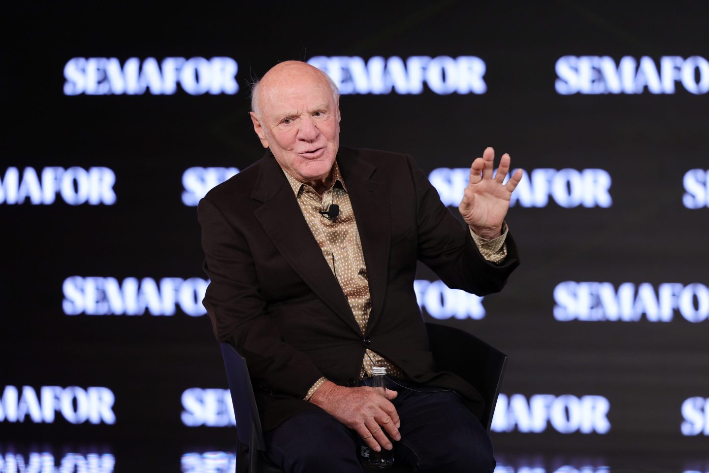 A picture of Barry Diller speaking