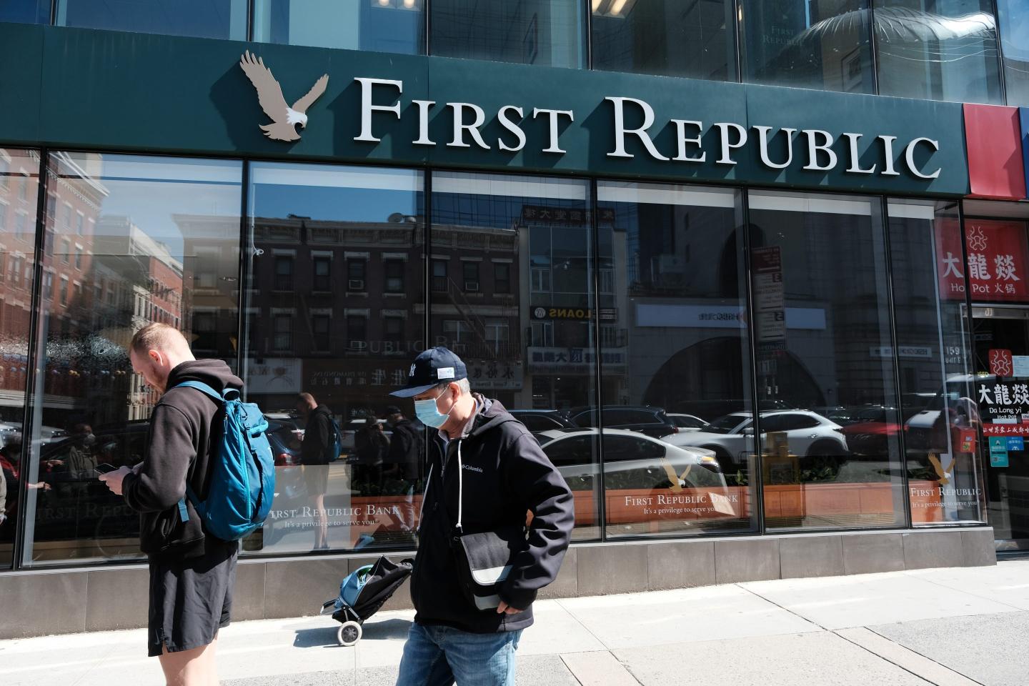 Shares of First Republic tumble more than 40% as it explores selling up to $100 billion in assets