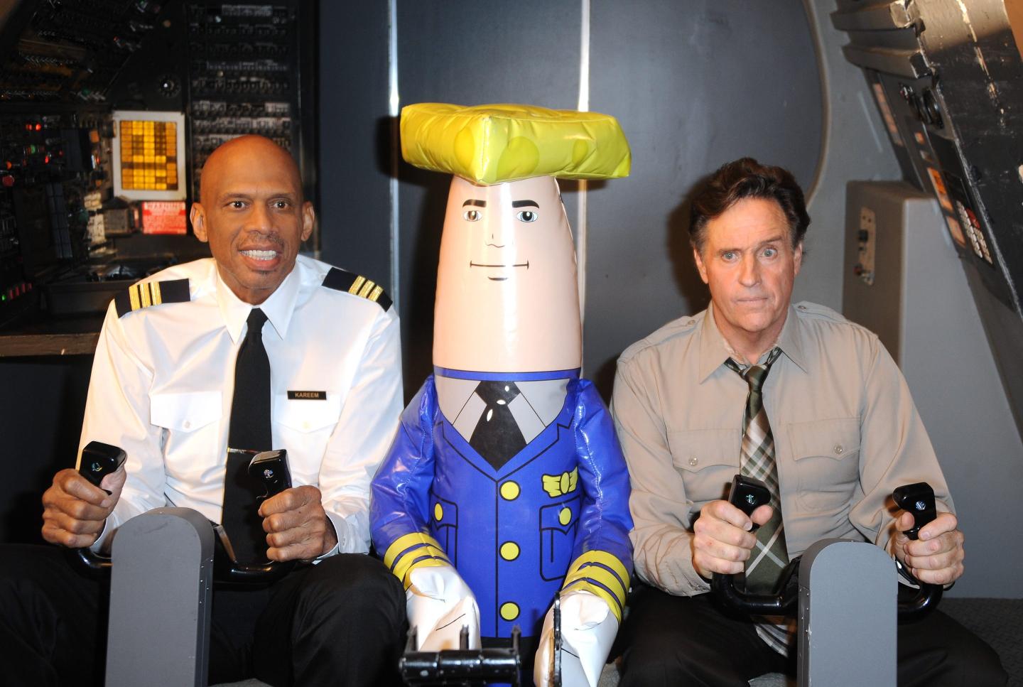 Kareem Abdul-Jabbar and Robert Hays