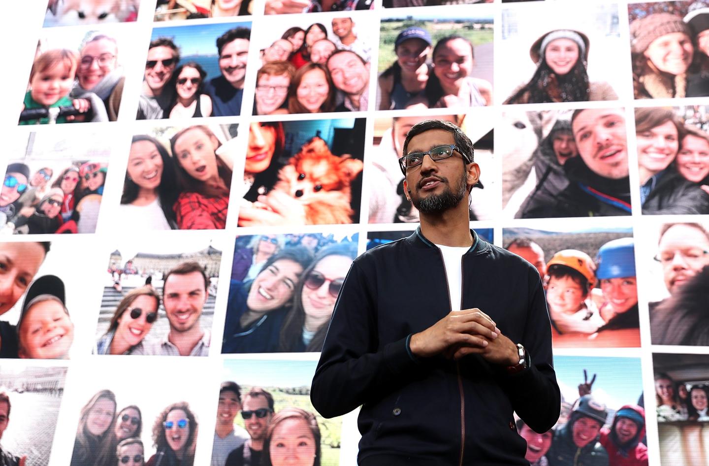 Alphabet CEO Sundar Pichai 