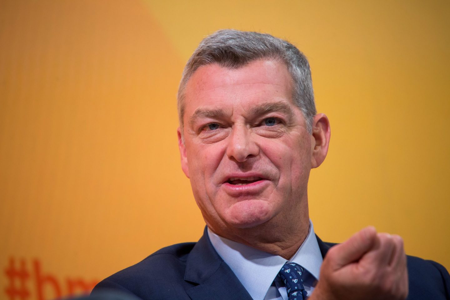 Tony Ressler, co-founder, chairman and chief executive officer of Ares Management LP, speaks during the Bloomberg Markets Most Influential Summit in New York, U.S., on Wednesday, Sept. 28, 2016.