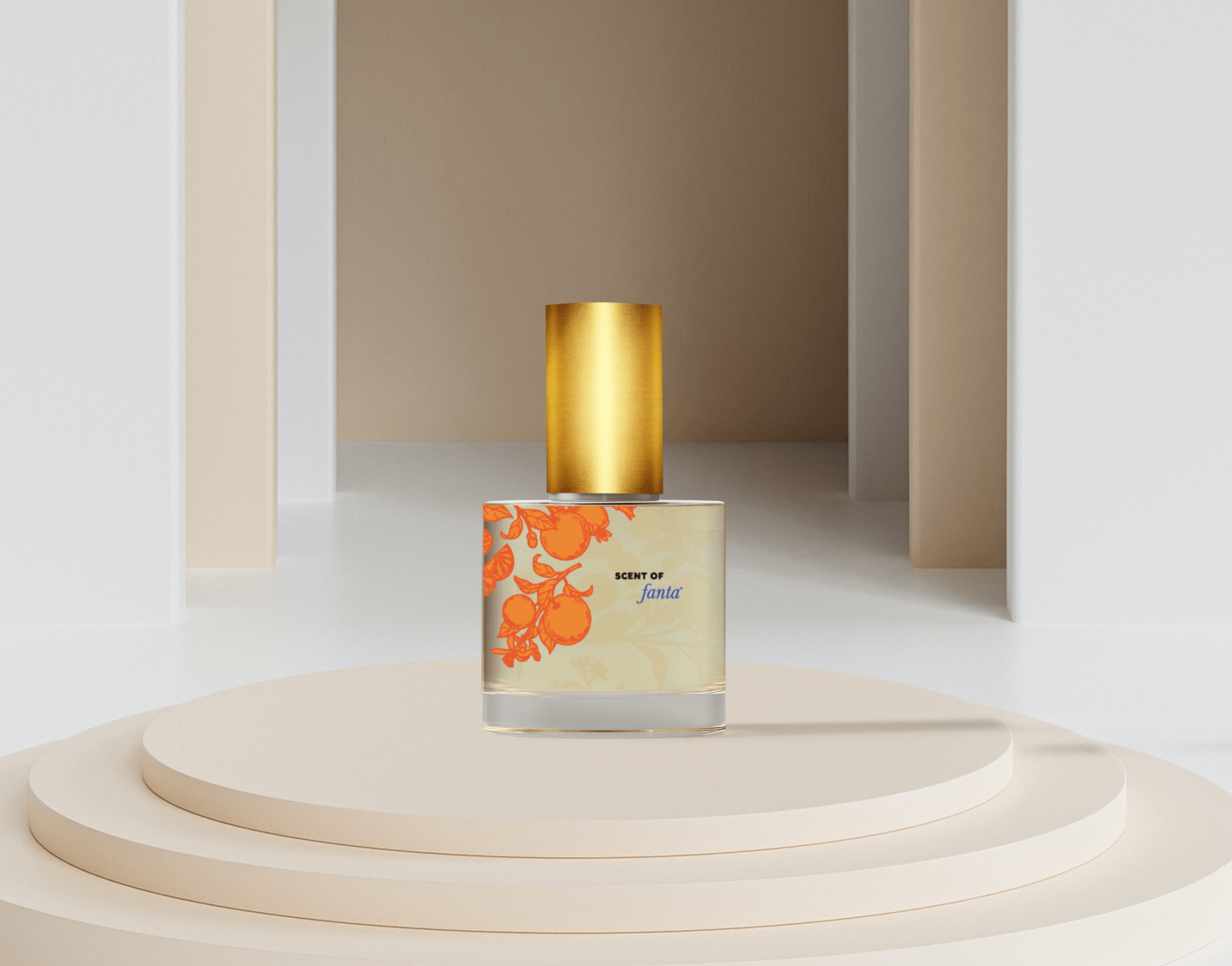 Fanta soda creates a Fanta Orange-scented fragrance