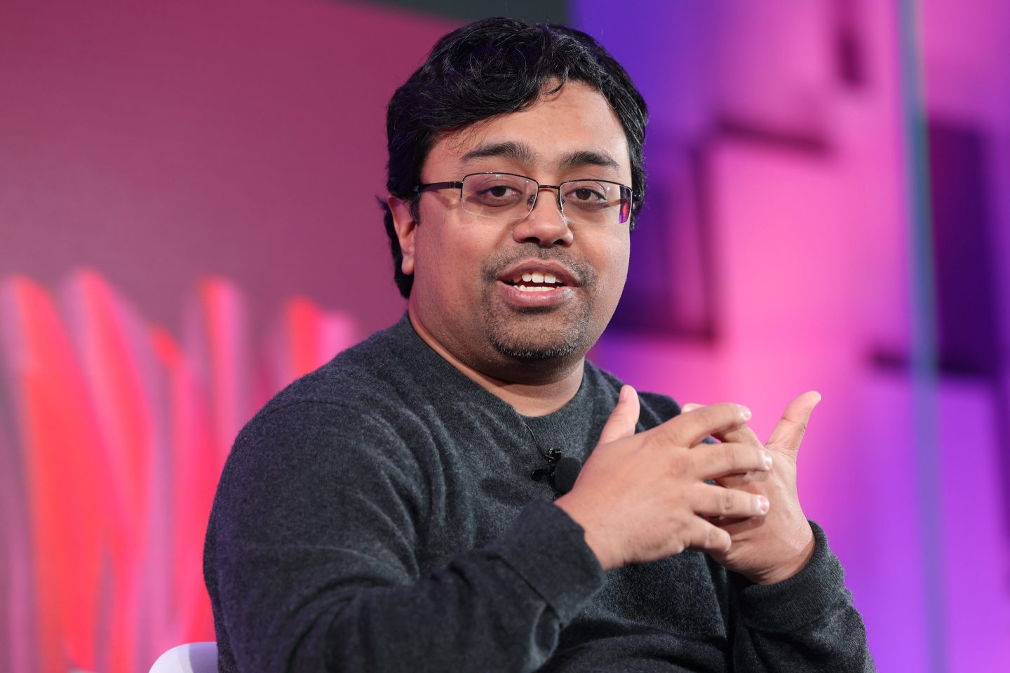 Emad Mostaque, founder and CEO of Stability AI, at Fortune's Brainstorm A.I. in December 2022.