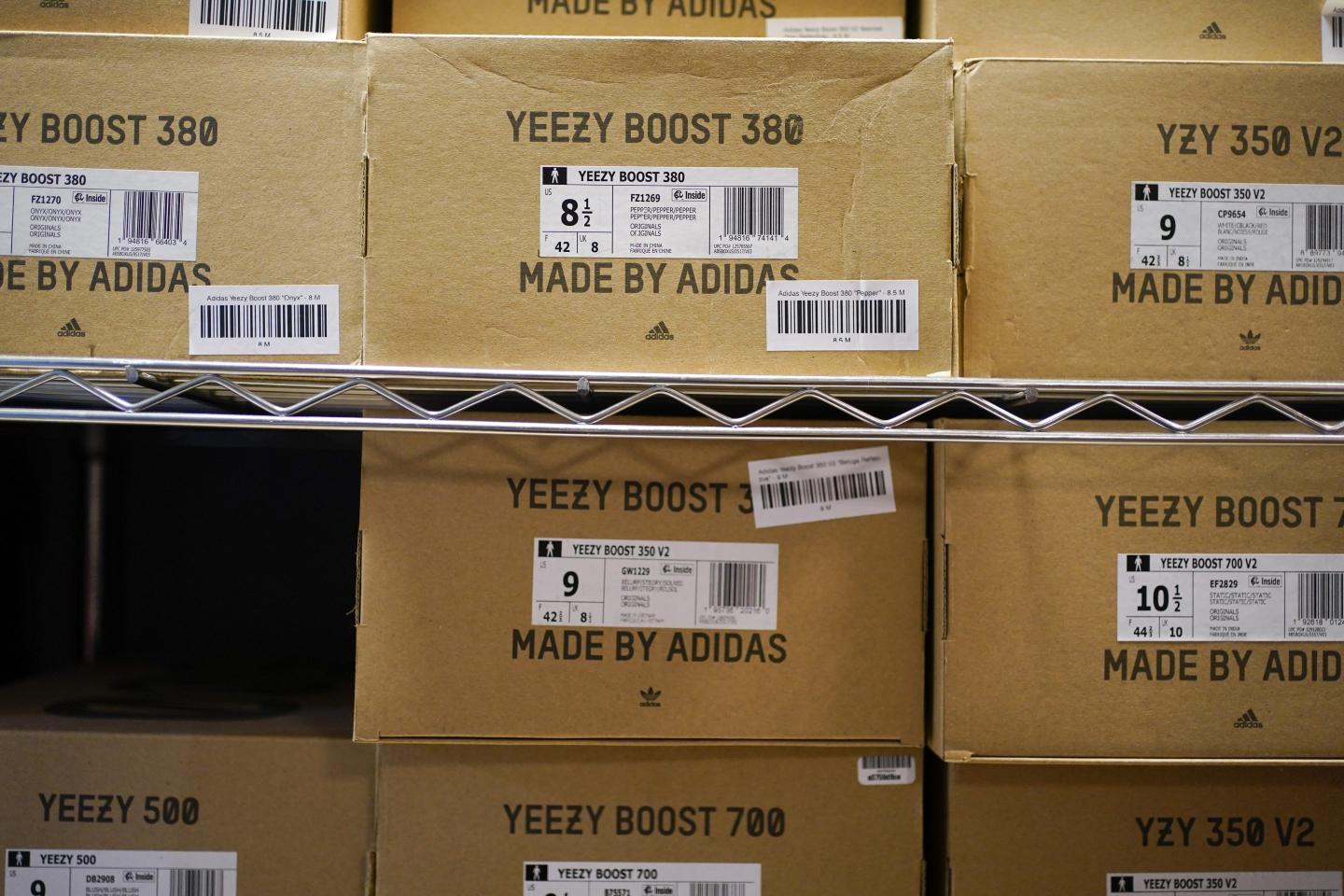 Adidas warehouses are still piled high with $1.3bn in Yeezy shoes as company can’t decide what to do with the gear