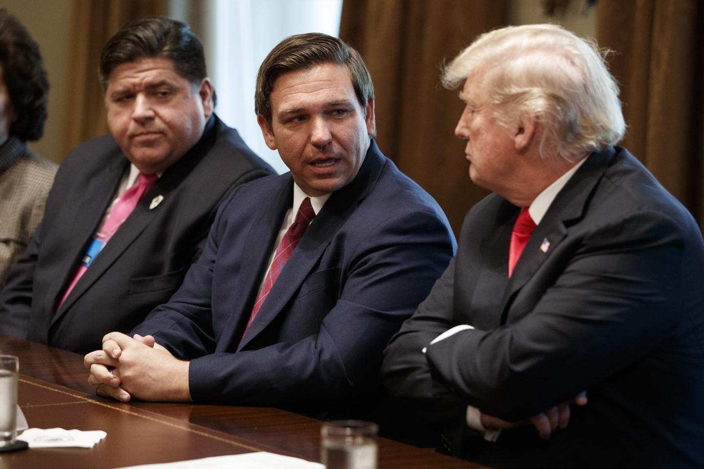 Ron DeSantis, Donald Trump