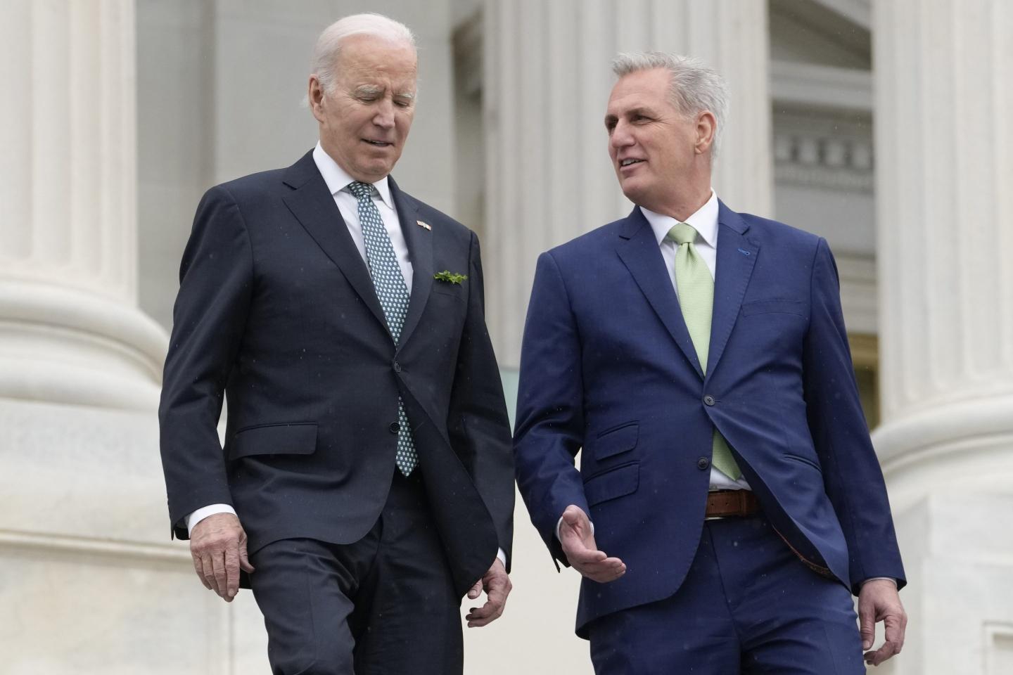 Biden and McCarthy are in a standoff over the debt ceiling and something’s gotta give: ‘We have to avoid default, period. Full stop’