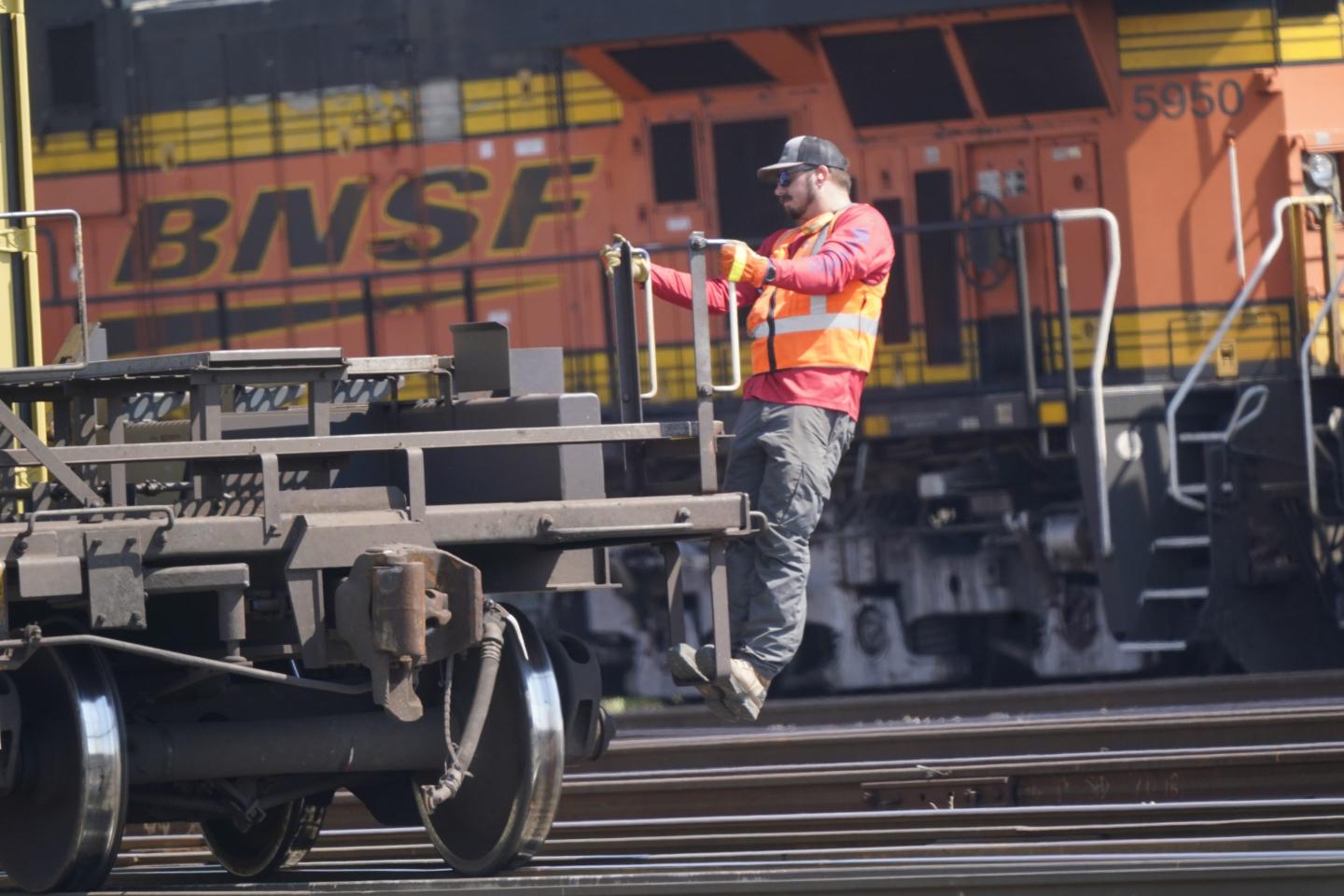 Many railroad workers have won paid sick leave but unions say companies are asking for too much in return