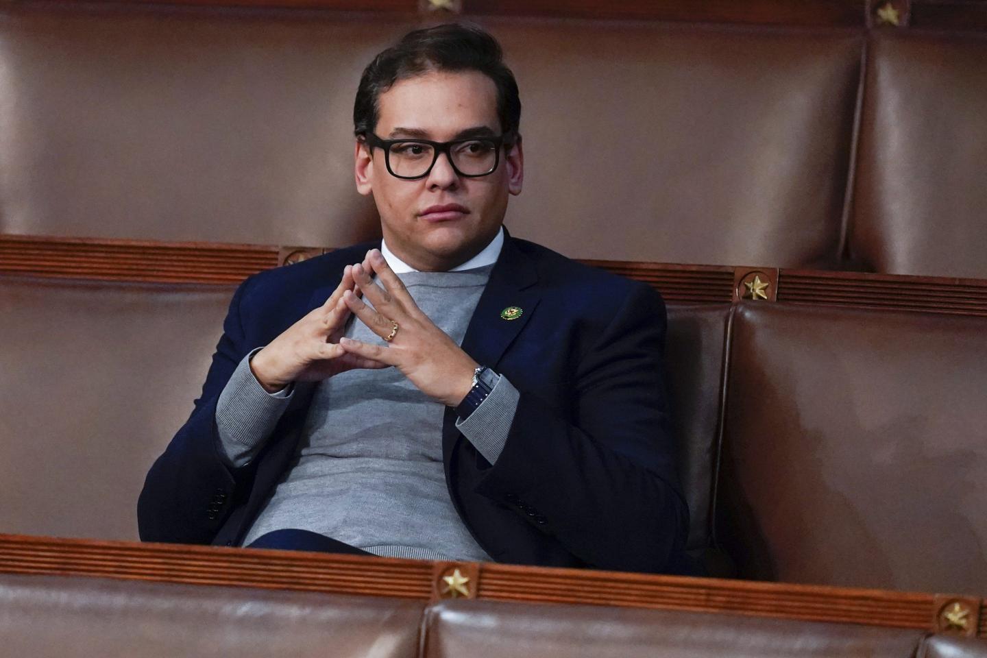 Congressman George Santos has been arrested for and charged as prosecutors allege ‘fraudulent schemes and brazen misrepresentations’